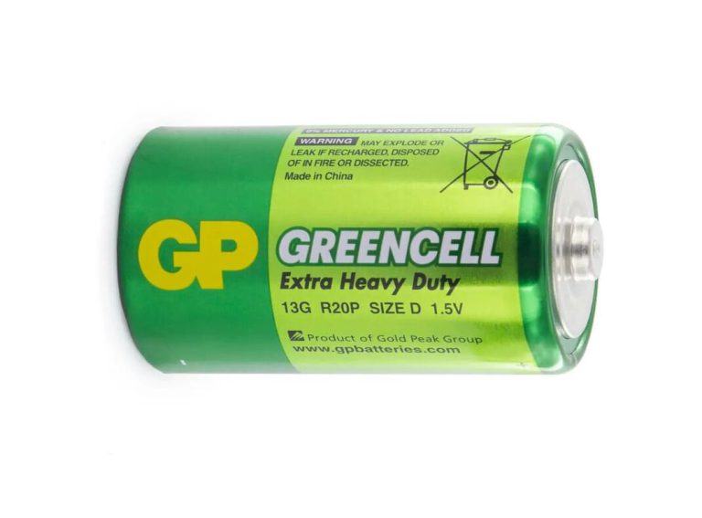 Alkalické baterie GP velikosti D (R20)
